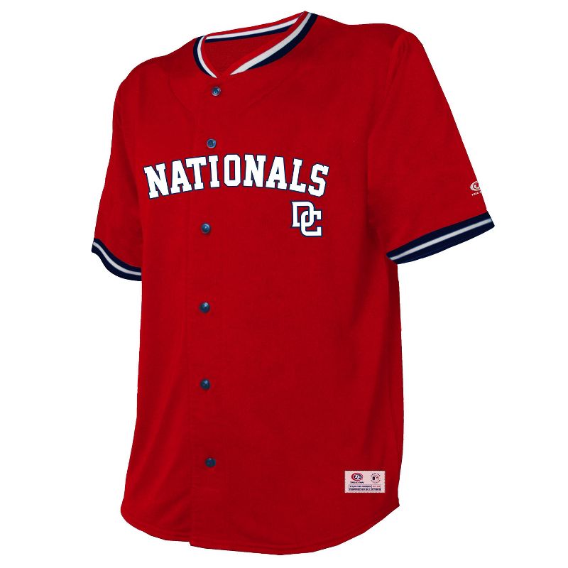 MLB Washington Nationals Men&#39;s Button Down Jersey, 2 of 4