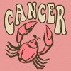 Junior's Women Lost Gods Zodiac Cancer Art Symbol Sweatshirt - 2 of 3
