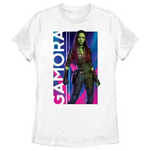 Women's Guardians of the Galaxy Vol. 3 Gamora Poster T-Shirt - 1 of 4