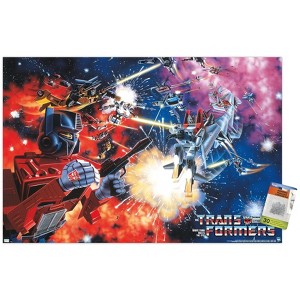 Trends International Hasbro Transformers - 1984 Key Art Unframed Wall Poster Prints - 1 of 4