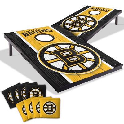 NHL Boston Bruins 2'x3' Wood Toss Game Set
