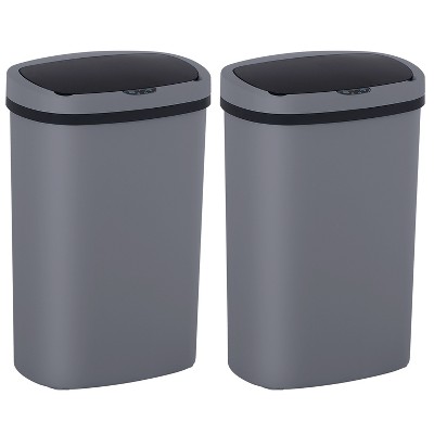 BestMassage 13 Gallon Trash Can Modern Touchless Garbage Can Kitchen Waste Bin with Large Capacity Waterproof Odor Control