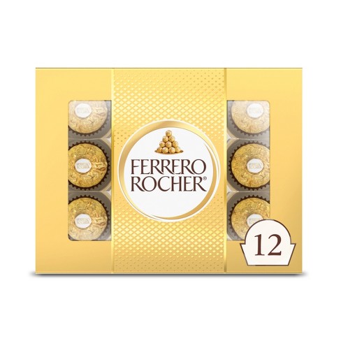 Ferrero Rocher Fine Hazelnut Chocolates - 5.3oz/12ct - image 1 of 4