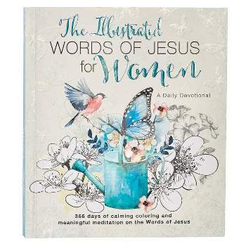 Illustrated Words Jesus for Women Devotional Book - by  Carolyn Larsen (Paperback)