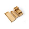 LunaLulinlk Bamboo Drawer Organizer 5pc Set, 17.9Wx 14.96Dx1.97H in, Natural Bamboo Color - 4 of 4