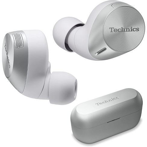 Technics EAH-AZ60M2-S HiFi True Wireless Multipoint Bluetooth Earbuds with  Noise Cancelling (Silver)