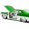1967 Chevrolet Impala SS Green Metallic and White with White Interior "Bigtime Muscle" Series 1/24 Diecast Model Car by Jada - 3 of 4