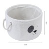 REGALWOVEN Cotton Collapsible Storage Lightweight Storage Bin 13*8.1in 3 Pcs - 4 of 4