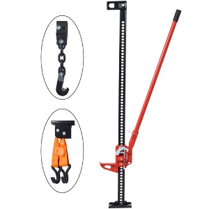 High Lift Farm Jack, Utility Farm Jack, 7000 lbs Capacity Ratcheting Off Road Utility Jack, Heavy-Duty Farm Jack for Tractor, Car, Truck, SUV, Bumper - 1 of 4