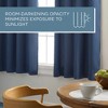 TOWN & COUNTRY BASICS Bertram Solid Linen Texture Indoor Curtains - 4 of 4