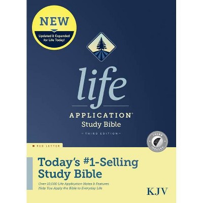 KJV Life Application Study Bible, Third Edition (Red Letter, Hardcover, Indexed)