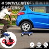 Car Dolly Jack Set of 2, 1500LBS Capacity Hydraulic Car Wheel Dolly, Rollers with Foot Pedal, for Tire Auto Repair Moving - 3 of 4