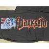 Justice League Darkseid Character Logo Adult Unisex Black Graphic Sleep Pajama Pants - 2 of 3