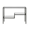 Two Tier Console Table in Black - Henn&Hart - 3 of 4