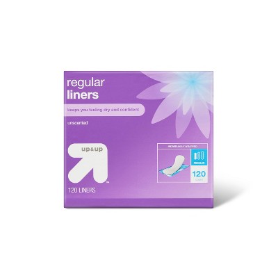 Panty Liners - Regular Absorbency - 120ct - up & up™