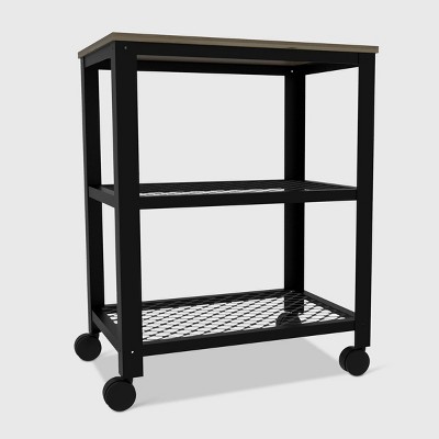 Emery Kitchen Cart Light Wood - RST Brands