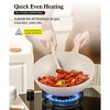 SUGIFT Nonstick Cookware Set with Lids, Steamer & Utensils, Die-Cast Aluminum, All-Stove Compatible, PFOA-Free - 2 of 4