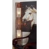 67" x 17" Coastal Bamboo Floor Lamp Brown - Olivia & May - 3 of 4