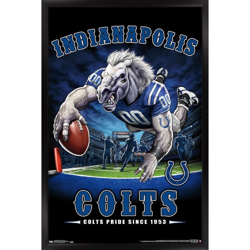 Trends International NFL Indianapolis Colts - End Zone 17 Framed Wall Poster Prints, 1 of 7
