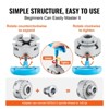 VEVOR KP965 Lathe Chuck, 4-Jaw 3.75" Diameter, Metal Lathe Chuck Turning Machine Accessories with 5 Sets of Jaws, Self-centering Tool, Silver - 4 of 4