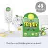 Big Dot of Happiness You Got Served - Tennis - Baby Shower or Birthday Party Scavenger Hunt - 1 Stand and 48 Game Pieces - Hide and Find Game - 2 of 4