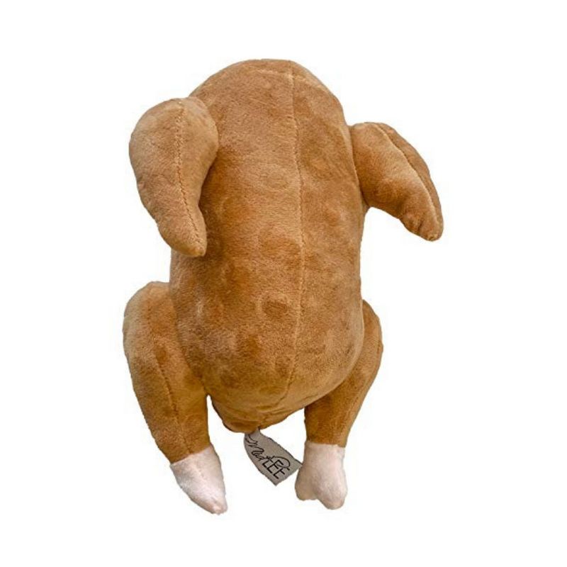 Midlee Roasted Thanksgiving Turkey Plush Dog Toy, 1 of 10