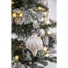 Gulches Set of 6 Exquisite 4.3" Glass Christmas Ball Ornaments - Decorative Hanging Accents for Holiday Trees and Festive Celebrations - 2 of 4