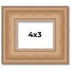 PosterPalooza | Photo Size Weathered Yellow Picture Frame - UV Acrylic, Foam Board Backing, Hanging Hardware - 2 of 4
