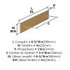 Amerock Ladera Backplate for Cabinet Knobs and Pulls - 3 of 4