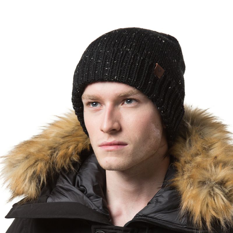 Men's Knit Beanie Winter Hat, 1 of 6