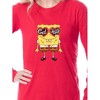 SpongeBob SquarePants Get Happy Character Adult Unisex Sleep Pajama Set Red - 3 of 4