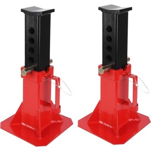 Acekool 22 Ton Pin Type Jack Stands,2-Pack,Adjustable 11–18in,Quick-Release Pin,44,000LB Heavy Vehicle Support for Trucks，SUV - 1 of 4