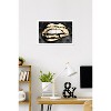 Trends International Reinders: Glam - Gold Lips Framed Wall Poster Prints White Framed Version 14.725" x 22.375" - 2 of 4