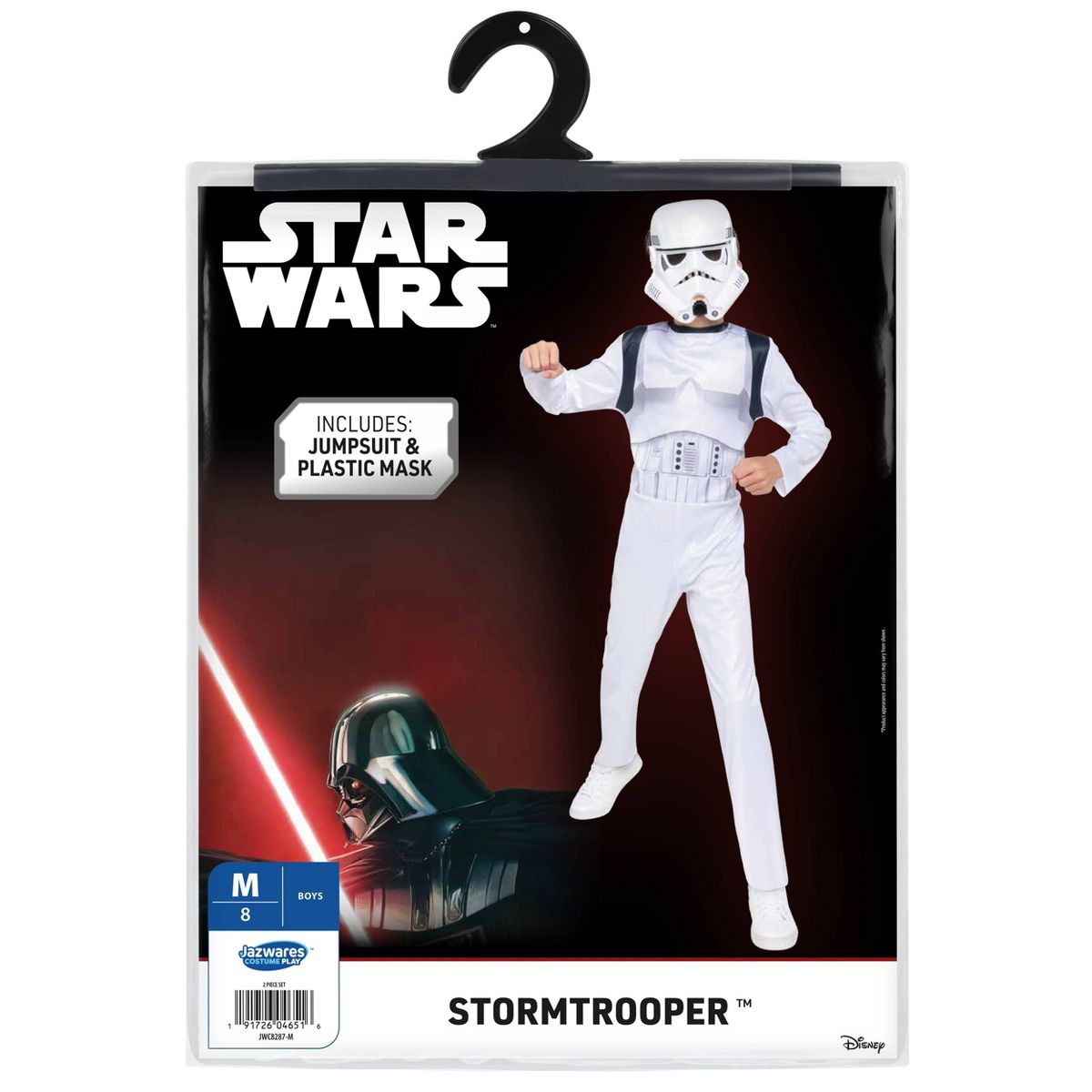 Star Wars Kids' Stormtrooper Costume Apparel Set White - thumbnail 2