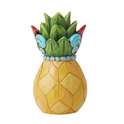 Colorful Resin Pineapple Mini Figurine for Tabletop Decor