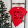 Simply Sage Market Women's Fa La La Square Short Sleeve Graphic Tee - 3 of 4