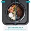 Home Zone Living Electric Composter for Kitchen, Helps Turn Food Waste Into Pre-Compost, Features Auto-Cleaning Cycle, Large Capacity 3 Liters Size - 2 of 4