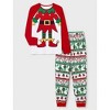 PATPAT Family Christmas Pjs Matching Sets Holiday Jammies Sleepwear Christmas Pajamas for Family Xmas Outfits with Socks - 4 of 4