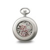 Black Bow Jewelry Charles Hubert Chrome-finish Off-White Ceramic Dial Pocket Watch - 2 of 4