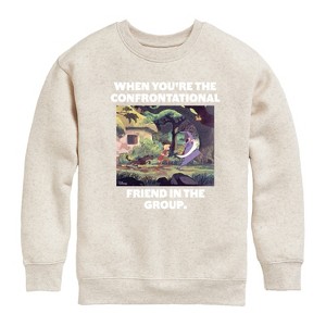 Boys' - Disney - The Sword And The Stone Graphic Long Sleeve Fleece Sweatshirt - 1 of 4