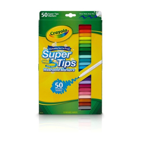 Crayola 12 Bright Colour Supertips Pens