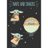 Men's Star Wars The Mandalorian The Child Naps and Snacks T-Shirt - 2 of 4
