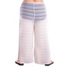 Women's Arrow Chevron Textured Tie Front Pants - PLUS - Jordan Taylor - 2 of 2