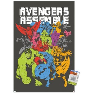 Trends International Marvel Avengers: Beyond Earth's Mightiest - Colorization Unframed Wall Poster Prints - 1 of 4
