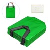 Unique Bargains Reusable Non-Woven Metallic Shiny Finish Gift Goodie Bags 12 Pcs - 3 of 4
