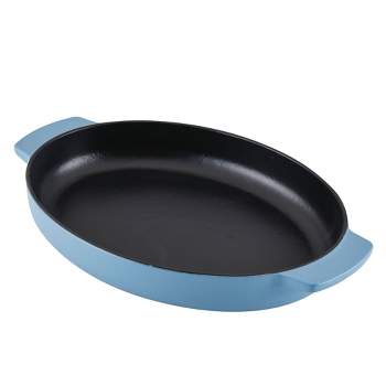 KitchenAid 2.5qt Enameled Cast Iron Au Gratin Roasting Pan - Blue Velvet