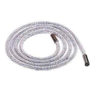 Unique Bargains Bling Crystal Rhinestone Tube Rope for DIY Sweaters Sweatpants Decoration - 1 of 3