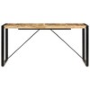 vidaXL Dining Table 63 inches x31.5 inches x29.5 inches  Solid Mango Wood - 3 of 4