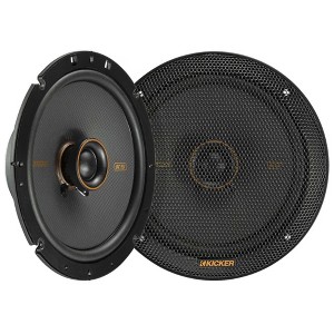 Kicker 51KSC6704 KS-Series 6.75" Coaxial Speakers with .75" tweeters, 4-Ohm, Pair - 1 of 4