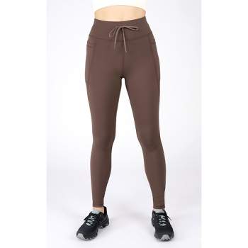 Yogalicious - Women's Lux High Waist 7/8 Ankle Legging - Rustic Cognac - X  Small : Target